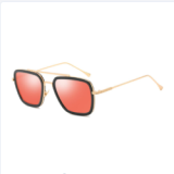 Superhot Eyewear 61119 Fashion Square Sun glasses Tony Stark Sunglasses Edith Glasses