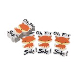Fancy Car Labels Custom Printing PVC Logo Sticker Die Cut Label Sticker