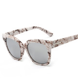 Stylish New Reflective Sunglasses Big Frame European and American Fashion Shades Men and Women Universal Sun Glasses 111901
