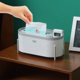 New arrival Premium tissue box table counter high quality tissue box plastic table stand tissue box dispenser for home