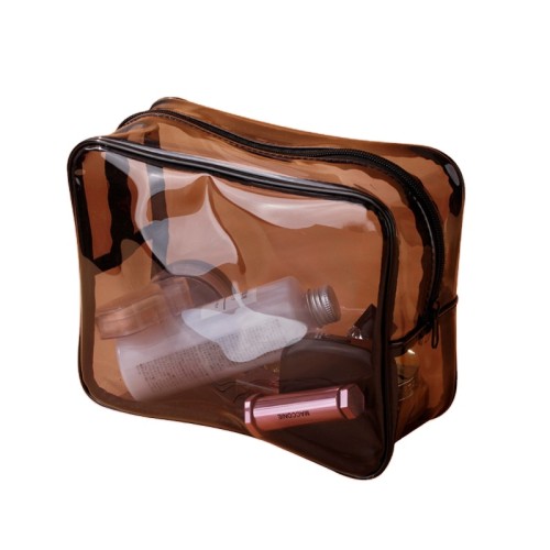 Hotsales wash gargle transparent waterproof bag  swimming bag pvc travel cosmetic bag