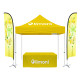 Custom Outdoor Event 3x3 Folding Printed Gazebo White Tent Foldable Pop Up Gazebo Canopy Tent For Trade Show