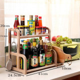 Good price plastic multi-functional kitchen spice rack storage shelf