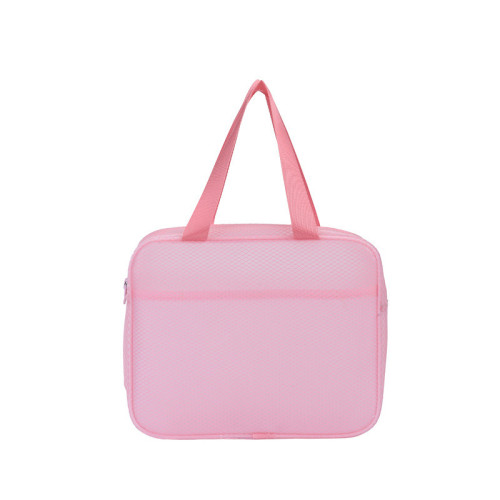 Multi-functional Lady Use Portable Waterproof Wash Bag Transparent Mesh PVC Storage Make-up Bag