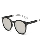 Europe America Fashion Anti-UV400 Artical Leg Round Sunglasses 80601