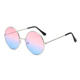 A0301 Superhot Eyewear 53mm Classic Retro Vintage Men Women Sun glasses Fashion Mirrored Round Metal Sunglasses