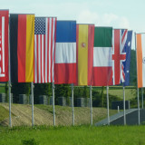 Custom made different kinds country national flag