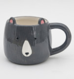 Ceramic hand painted 3d ceramic mug stoneware handmade cartoon 3D coffee mug
