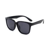 small MOQ Custom brand Logo Quick Fashion sun glasses Big Square Frame Silver TAC Lens TR90 Sunglasses