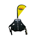 Outdoor Walking backpack Flag and Banner for Advertising
