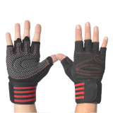 Promotional Top Quality Ventilated Gym Gloves Wrist