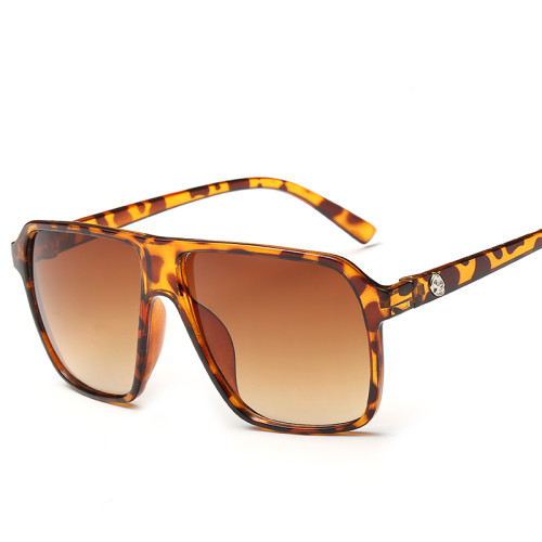 Brand New Steampunk Square Sunglasses Men SKULL Logo Coating Sun Glasses Women Brand Designer Retro gafas de sol 109701