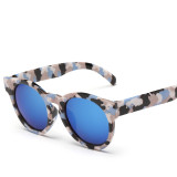 The New Double Nail All-Match Fashion Sunglasses Classic Unisex Sunglass Reflective Wave 110501