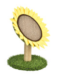 Sunflower Shape Hemp Rope Material Kitty Scratcher Toy Tournesol Cat Scratching Tree