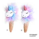 Tropical Summer Monsoon Series Pet Colorful Plush Toy Unicorn Flamingo Shape Padded Cute Soft Dog Chew Toy