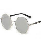 Brand Designer Retro Round Mirror Prince style Sunglasses 81901