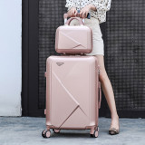 Customize Your Own ABS Trolley Travel Bag Luggage Set 4 Piece Suitcase Bag & Cases