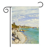 outdoor spring made dye sublimated custom garden flags