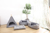 Summer Self-Cooling Washable Pet Sofa Detachable Soft Customizable Dog Bed