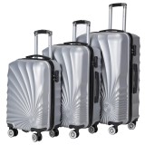 Light Weight Trolley Suitcase, High Quality 3pcs 20  24  28  Travel Luggage Set, Urtralight Fashion ABS PC Trolley Luggage