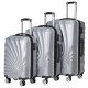 Light Weight Trolley Suitcase, High Quality 3pcs 20  24  28  Travel Luggage Set, Urtralight Fashion ABS PC Trolley Luggage