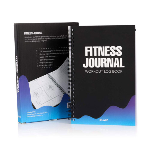 Wholesale Custom Goal Journal Printed Gym Fitness Journal