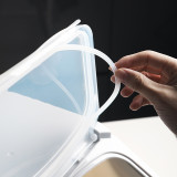 Kitchen Divide Automatic Rice  Storage Container Storage Box Cereal Grain Bucket Rice Bin Food Storage Container Rice Dispenser
