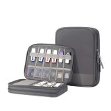 Travel daily multifunctional organizer bags double layers gadget bag digital organizer bag