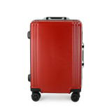 Vintage ABS aluminium PC smooth trolely luggage with TSA lock