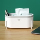 New arrival Premium tissue box table counter high quality tissue box plastic table stand tissue box dispenser for home