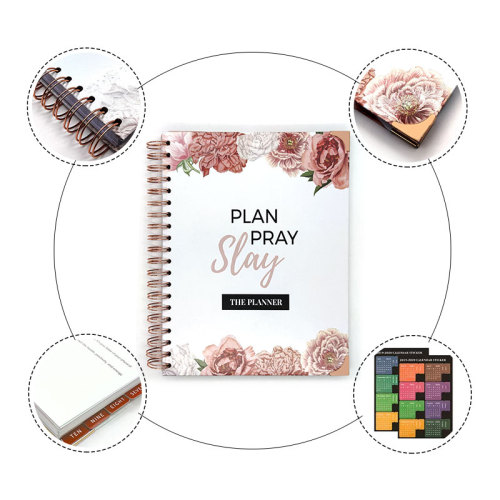 Custom Printing Supplies Spiral Weekly Pray Planner