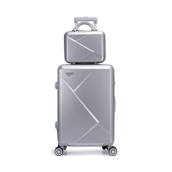 Customize Your Own ABS Trolley Travel Bag Luggage Set 4 Piece Suitcase Bag & Cases