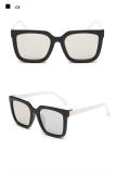 New 2016 Color Film Vintage Square Sunglasses 80701
