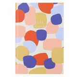 New Products 2022 Unique Custom Hot-Selling Rainbow Tie Dyed Hardcover Journal Planner Notebook