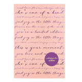 New Products 2022 Unique Custom Logo Journal Purple Glitter PU Leather Hardcover  Notebook Planner Sublimation