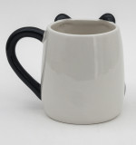 Wholesale customized handmade cute animal 3d drinking cups tea coffee ceramic mug gift