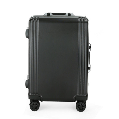 Vintage ABS aluminium PC smooth trolely luggage with TSA lock