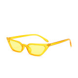 11434 Superhot Eyewear 2019 New Cateye Sun glasses Cheap Plastic Shades Small Women Cat eye Sunglasses
