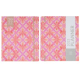 New Products 2022 Unique Custom Tie Dyed A5 Notebook Planner Hardcover Journal Rose Gold Elastic Band