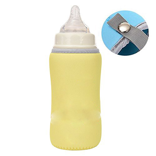 Baby milk feeding glass holder