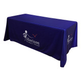 Wholesale Personalized Custom Fitted 100% Polyester trade show sublimation printed logo Table Cloth