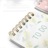 Custom Printing Travel Goal Hardcover Spiral Journal Book Notebook
