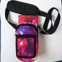 Galaxy Hinking Water Bottle Carrier Holder