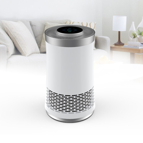 Wholesale Home Appliance HEPA Filter White Ion Desktop Air Purifier For Allergies