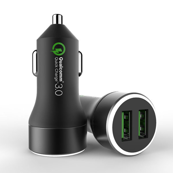 Newest Products Dual QC 3.0 Car Usb Charger Electric Car Charger Quick Charge 3.0 For Smartphones