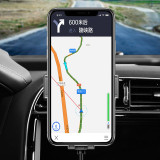15W Touch Sensing Super Capacitor Glass Mirror Car Holder Wireless Charger