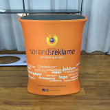 tension fabric display pop up exhibition portable counter