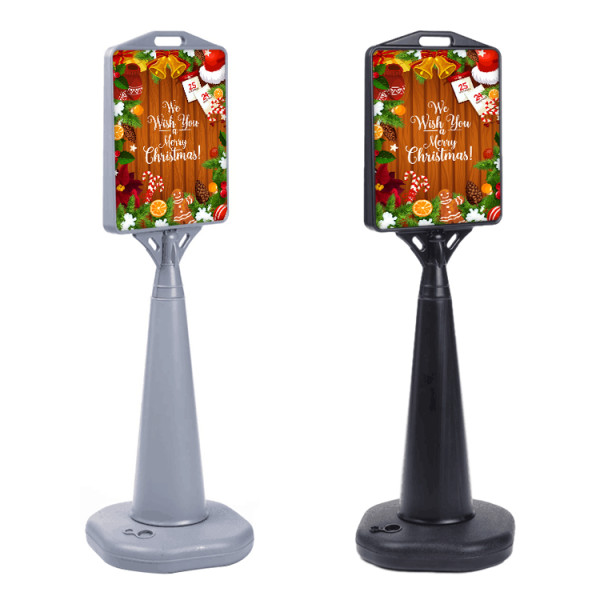 Hot Sale China Factory Double Side Outdoor Plastic Signs  Advertising Board Sign Poster Stand