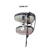 17832Superhot Eyewear Classic Design Retro Round Metal Polarized Magnetic Clip On Sun glasses