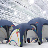 Outdoor  waterproof material  four legs camping inflatable tent  with custom logo